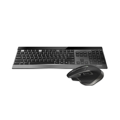 image of Rapoo 9900M Multi-mode Wireless Keyboard & Mouse combo  with Spec and Price in BDT