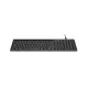 A4tech Fstyler FBX72C Dual-Mode (Bluetooth & 2.4G Wireless) Scissor Switch Wireless Keyboard - Black (Only English Layout)
