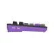 A4Tech Bloody AT75 Cypher Ghost RGB USB Mechanical Gaming Keyboard with Voice-Activated LED Lighting Bar