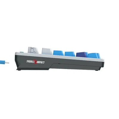image of A4Tech Bloody AT75 Nyx Mirage RGB USB Mechanical Gaming Keyboard with Voice-Activated LED Lighting Bar with Spec and Price in BDT