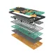 A4Tech Bloody AT87 Renegade RGB USB Mechanical Gaming Keyboard