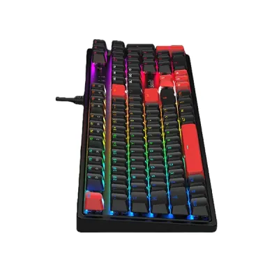 image of A4Tech Bloody S520N Fire Black BLMS Brown Switch RGB Mechanical Gaming Keyboard with Spec and Price in BDT