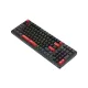 A4Tech Bloody WS98 SPORTS RED RGB BLMS Red Switch Wireless Mechanical Gaming Keyboard