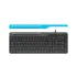 A4TECH FK25 Fstyler 2-Section Compact Keyboard - Black