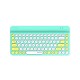 A4Tech FBK30 Fstyler Quiet Key Multimode Mini Wireless Keyboard (English Layout)