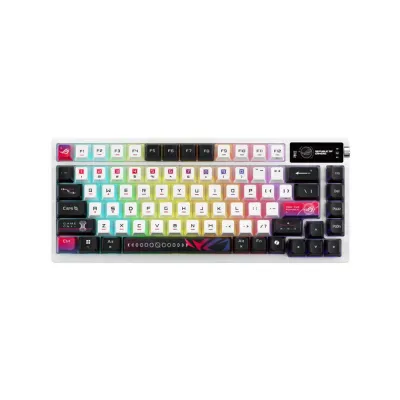 image of ASUS ROG Azoth X NX Mechanical Switch (Snow V2) Hot-Swappable 75% Custom Gaming Keyboard with Spec and Price in BDT