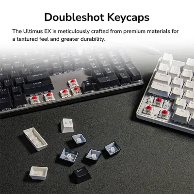 image of Cougar Ultimus EX Red Switch Mechanical Gaming Keyboard - Black with Spec and Price in BDT