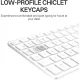 Rapoo E900T Portable Wireless Keyboard with Touchpad - White