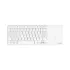 Rapoo E900T Portable Wireless Keyboard with Touchpad - White