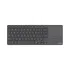 Rapoo E900T Portable Wireless Keyboard with Touchpad - Black