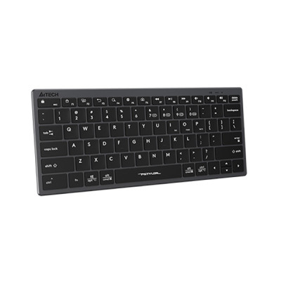 image of A4TECH Fstyler FBX51C Multimode Rechargeable Mini Wireless Keyboard with Spec and Price in BDT