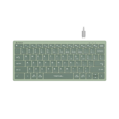 image of A4TECH Fstyler FBX51C Multimode Rechargeable Mini Wireless Keyboard with Spec and Price in BDT