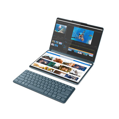 image of Lenovo Yoga Book 9i (8) (82YQ0049IN) Core-i7 13th Gen Dual OLED Touch Display Laptop with Spec and Price in BDT
