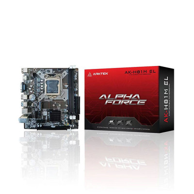 image of Arktek AK-H81M EL 4th Gen micro-ATX Motherboard with Spec and Price in BDT