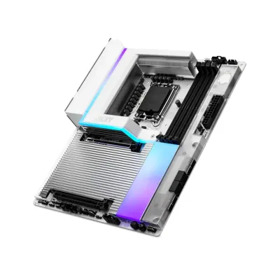 image of NZXT N9 Z890 Intel LGA1851 Wi-Fi 7 ATX Gaming Motherboard - White with Spec and Price in BDT