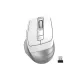 A4Tech Fstyler FB35C Multimode Rechargeable Wireless Mouse - Icy White