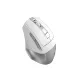 A4Tech Fstyler FB35C Multimode Rechargeable Wireless Mouse - Icy White