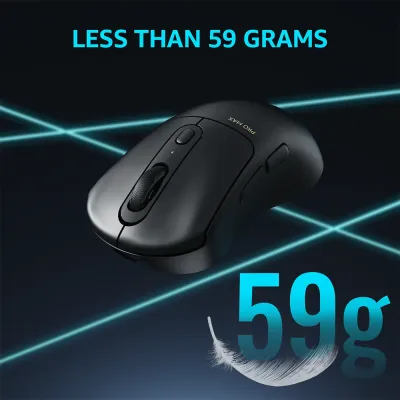 image of Rapoo VT3PRO MAX Wired/Wireless Lightweight Optical Gaming Mouse - Black with Spec and Price in BDT