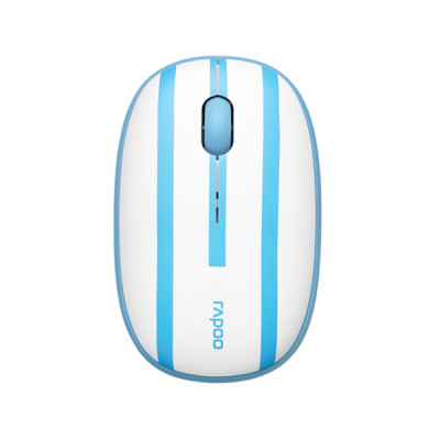 image of Rapoo M650 (White-Blue) FIFA World Cup Edition Multi-Mode Wireless Mouse with Spec and Price in BDT