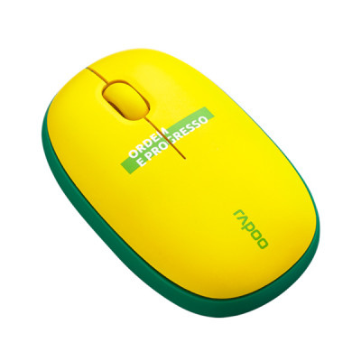 image of Rapoo M650 (Yellow) FIFA World Cup Edition Multi-Mode Wireless Mouse with Spec and Price in BDT