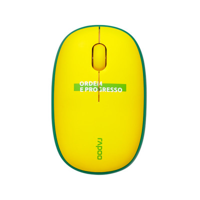 image of Rapoo M650 (Yellow) FIFA World Cup Edition Multi-Mode Wireless Mouse with Spec and Price in BDT