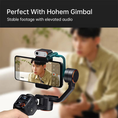 image of Hohem MIC-01 (2TX+1RX+ Charging Case) Microphone for Android with Spec and Price in BDT