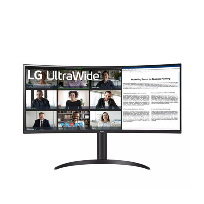image of LG 34WR55QK-B 34-inch WQHD 100Hz UltraWide Curved Monitor with Spec and Price in BDT