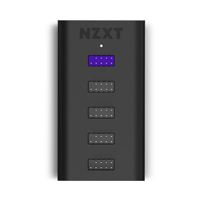image of NZXT (AC-IUSBH-M3) Internal USB 2.0 Expansion Hub - Black with Spec and Price in BDT