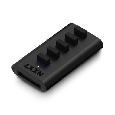 image of NZXT (AC-IUSBH-M3) Internal USB 2.0 Expansion Hub - Black with Spec and Price in BDT