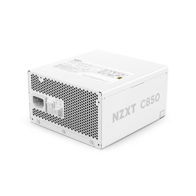 image of NZXT C850 850 Watt 80 Plus Gold ATX 3.1 Full-Modular Power Supply - White with Spec and Price in BDT