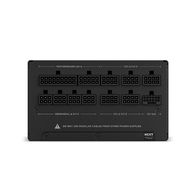 image of NZXT C850 850 Watt 80 Plus Gold ATX 3.1 Full-Modular Power Supply - Black with Spec and Price in BDT