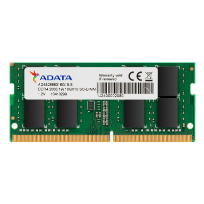 image of Adata DDR4 16 GB 2666 MHz Laptop RAM with Spec and Price in BDT