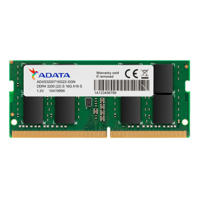 image of Adata DDR4 16 GB 3200 MHz Laptop RAM with Spec and Price in BDT