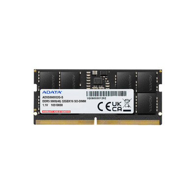 image of Adata 32GB DDR5 5600 BUS Laptop RAM with Spec and Price in BDT