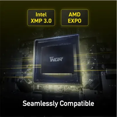 image of Lexar Thor 16GB (1x16GB) DDR5 6000MHz Gaming Desktop RAM with Spec and Price in BDT