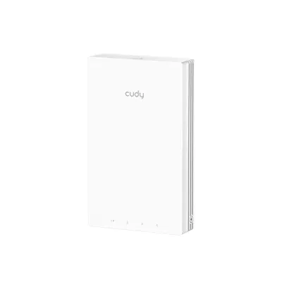 image of CUDY AP3000 Wall AX3000 Dual Band Wall-Plate Wi-Fi 6 Access Point with Spec and Price in BDT