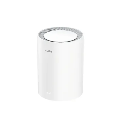 image of Cudy M3000 (White) 1-Pack AX3000 2.5G Dual Band Wi-Fi 6 Mesh System Router with Spec and Price in BDT