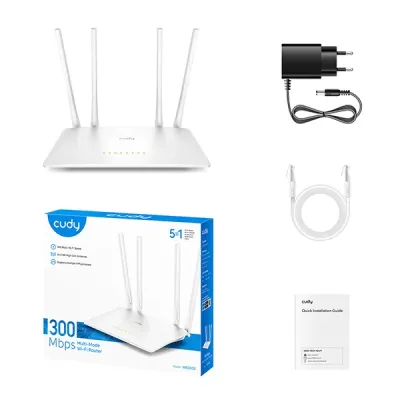 image of Cudy WR300S Multi-Mode Wi-Fi Router with Spec and Price in BDT