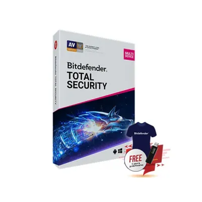 image of Bitdefender Total Security for Five Devices (1Y) with Spec and Price in BDT