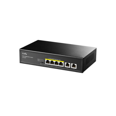 image of Cudy GS1006P 4-GbE PoE Switch with 2 Uplink GbE with Spec and Price in BDT