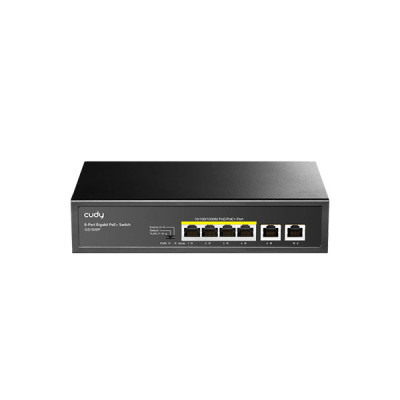 image of Cudy GS1006P 4-GbE PoE Switch with 2 Uplink GbE with Spec and Price in BDT
