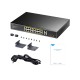 Cudy GS1018PS2 16-GbE PoE Switch with 2 Uplink GbE and 2 Uplink SFP