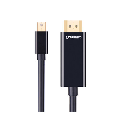 image of UGREEN MD101 (10455) Mini DP Male to HDMI Cable 4K - 3M with Spec and Price in BDT