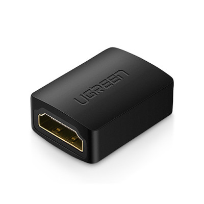 UGREEN 20107 HDMI Female to Female Adapter - Black image of UGREEN 20107 HDMI Female to Female Adapter - Black with Spec and Price in BDT