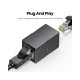 UGREEN NW114 (20390) RJ45 Network Coupler - Black