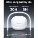Ugreen WS203 (35873) HiTune H6 Pro Hybrid ANC Earbuds - White