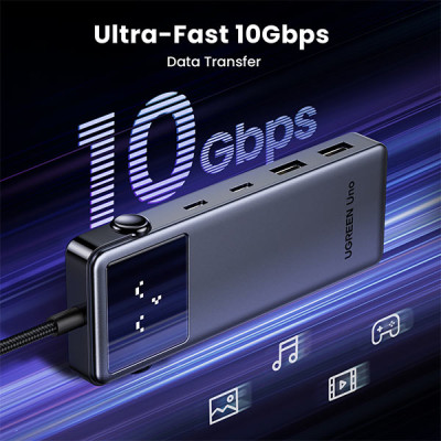 image of Ugreen CM888 (35998) 6-in-1 Multifunctional USB-C Hub with Spec and Price in BDT
