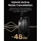 UGREEN HP206 (55687) Studio Pro Hybrid ANC Headphone - Black