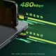 UGREEN L512 (45063GI) USB-C to USB-C 5A PD Fast Charging Cable Genshin Impact Edition