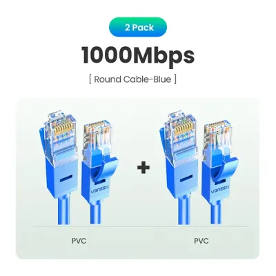 image of UGREEN NW102 (11206) Cat 6 U/UTP LAN Cable - 20M with Spec and Price in BDT